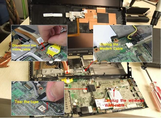 Cómo desmontar el Ventilador Thinkpad X60-7